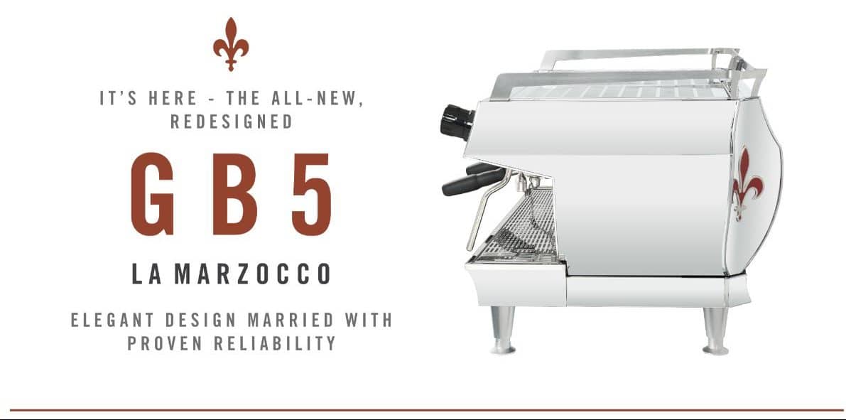 La Marzocco GB5 S Commercial Espresso Machine AV | {Group Groups Without ABR Scales}