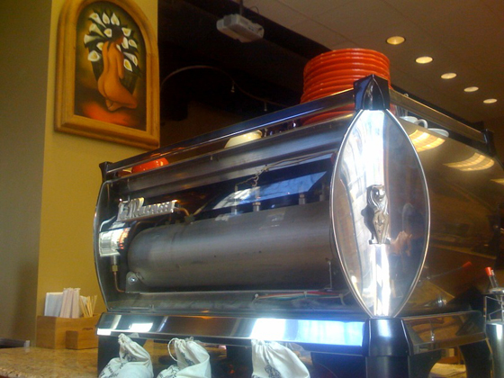 Machine at Topeka Coffee