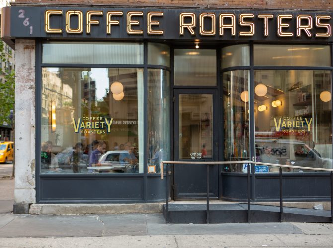Variety Coffee Roasters outside view