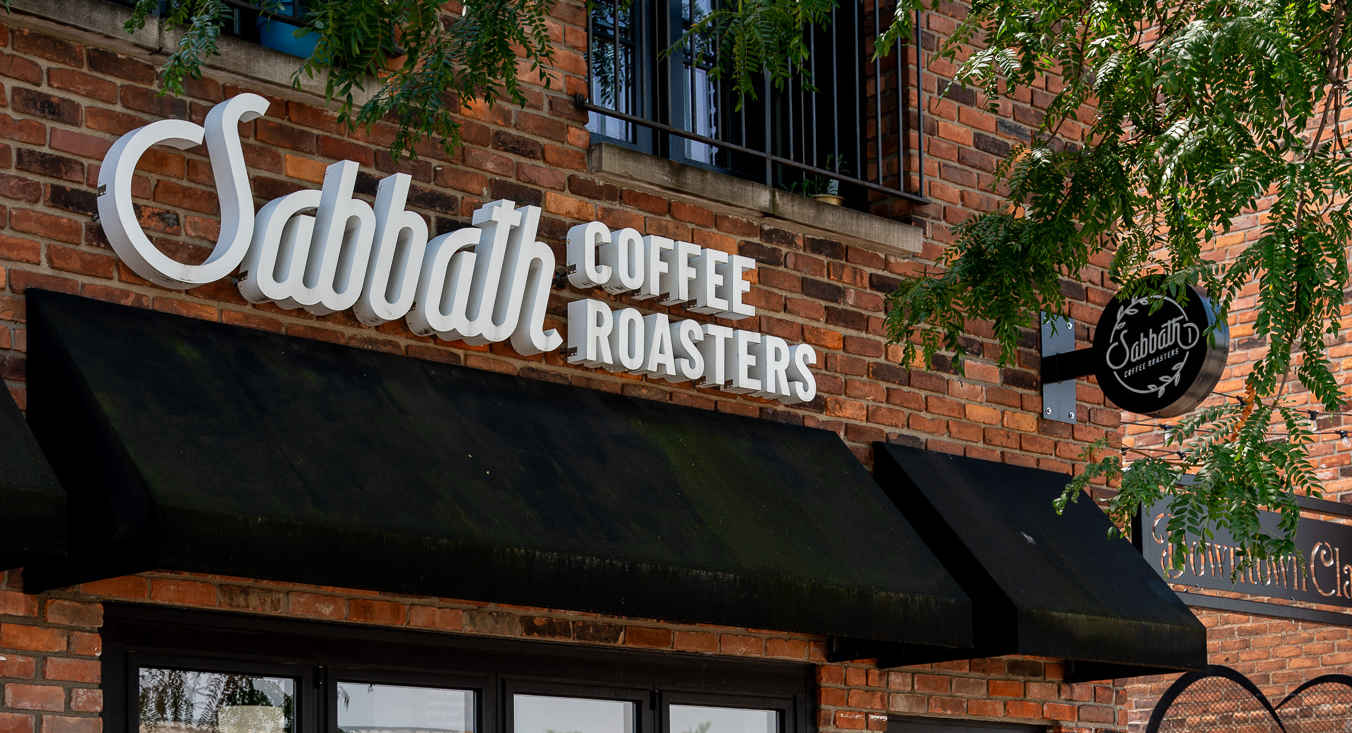 sabbath coffee roasters storefront