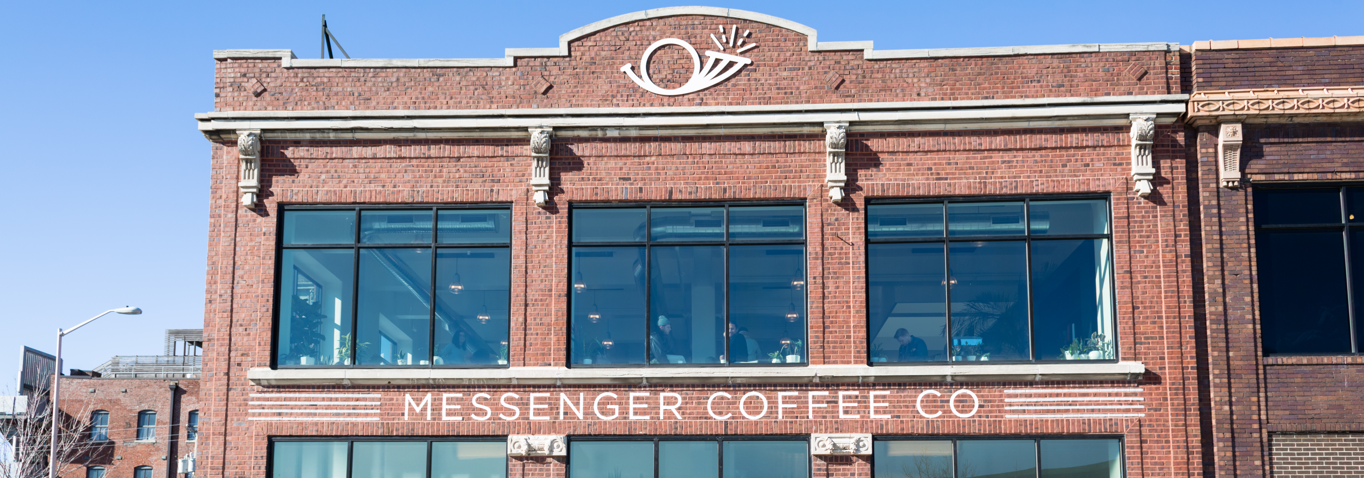 the front of messenger coffee