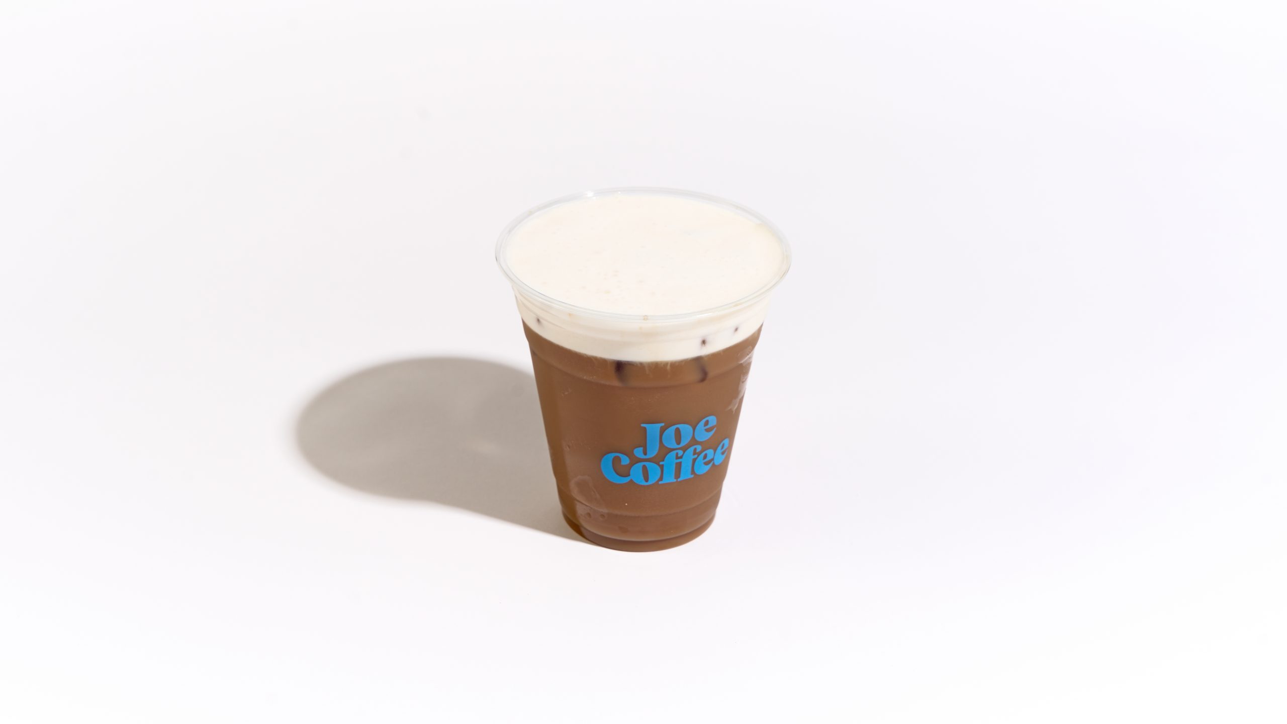 an iced banana bread latte